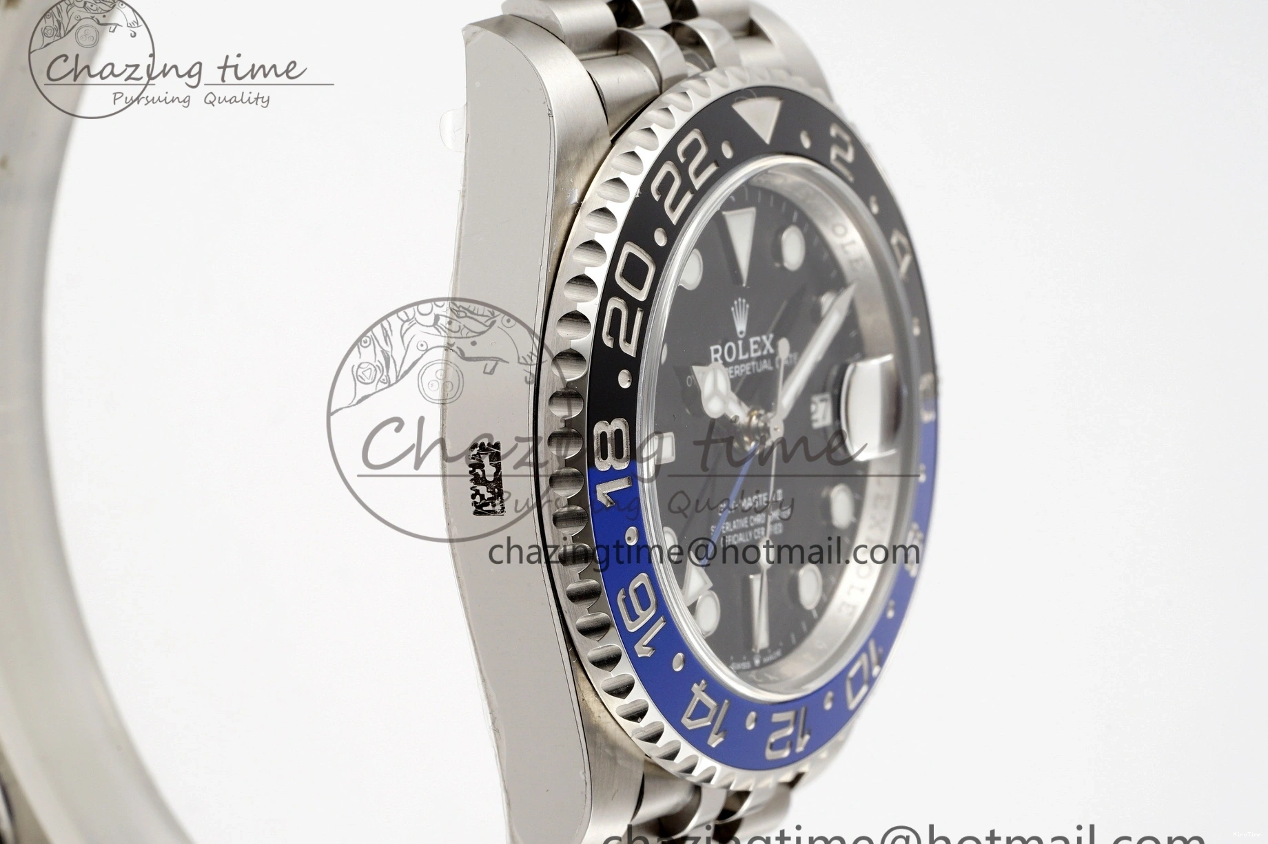 MiroTime 0107 GMT-Master II 126710 BLNR Blue Black Ceramic Clean Factory Best Edition on Jubilee Bracelet DD3285 CHS ComfortFit 1988